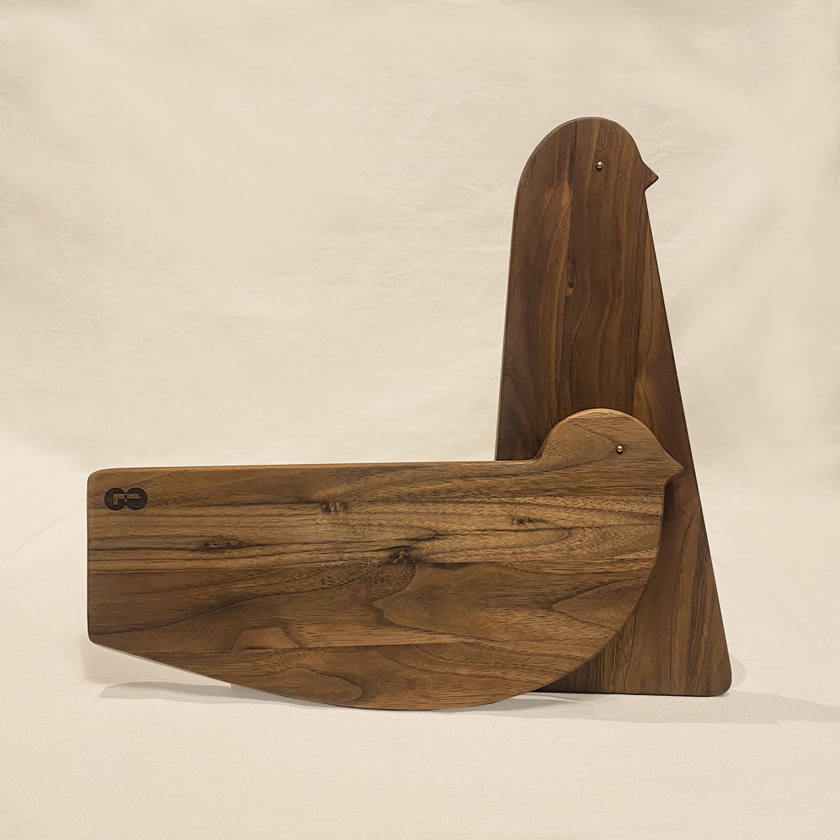 DOVE BIRD SERVING BOARD SET OF 2