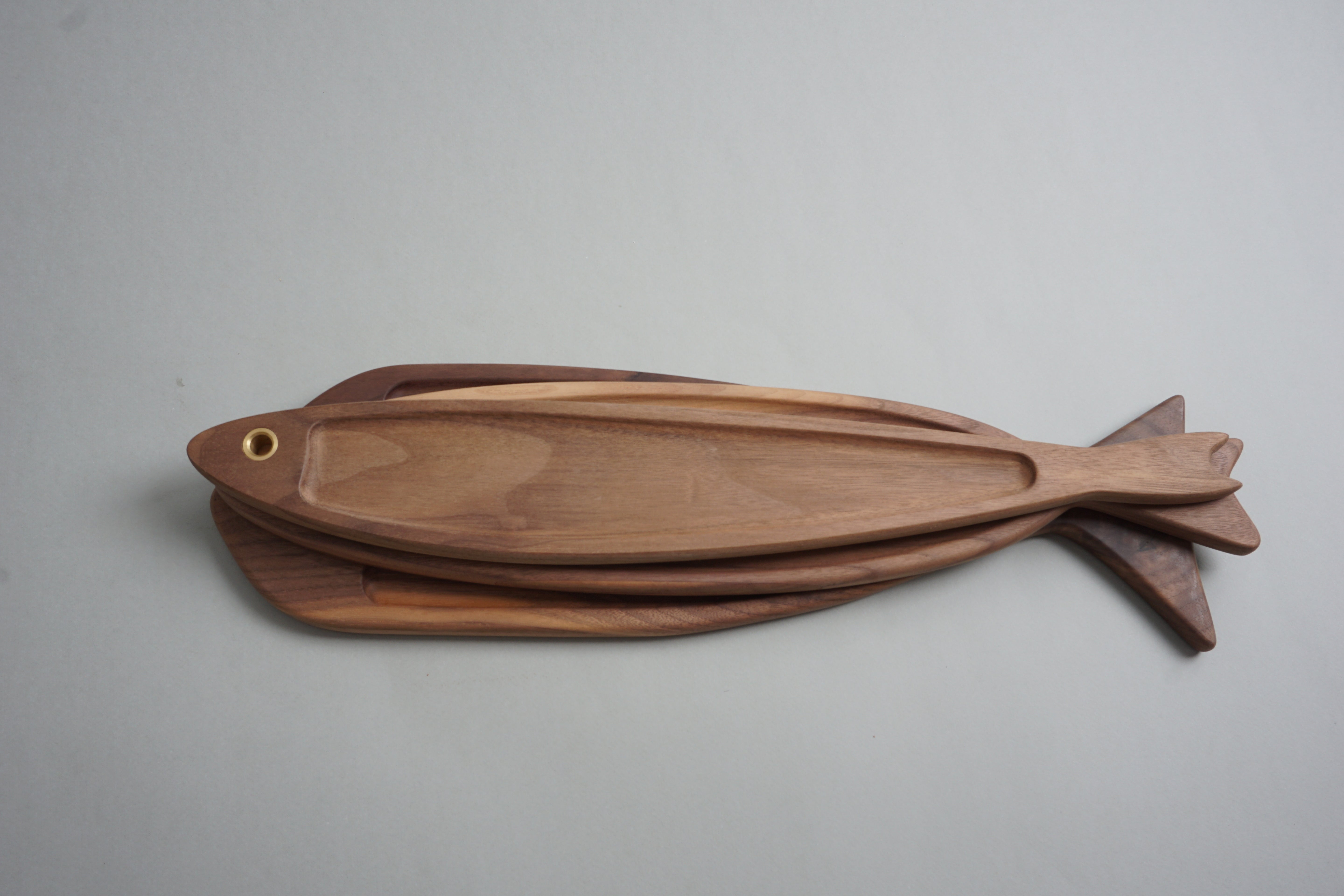 FISH SERVING BOARD SET OF 3