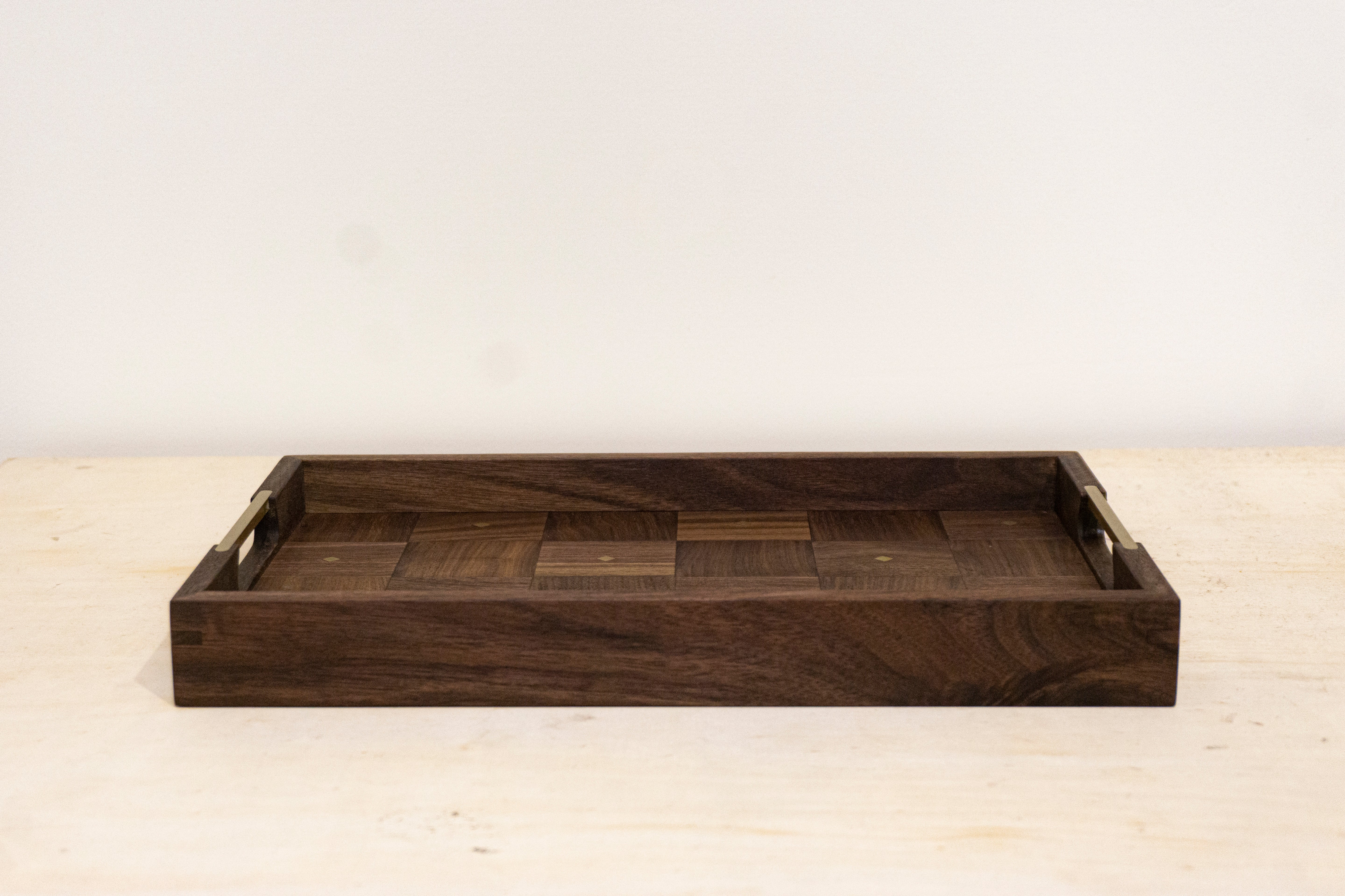 PUZZLE DOT WOOD TRAY