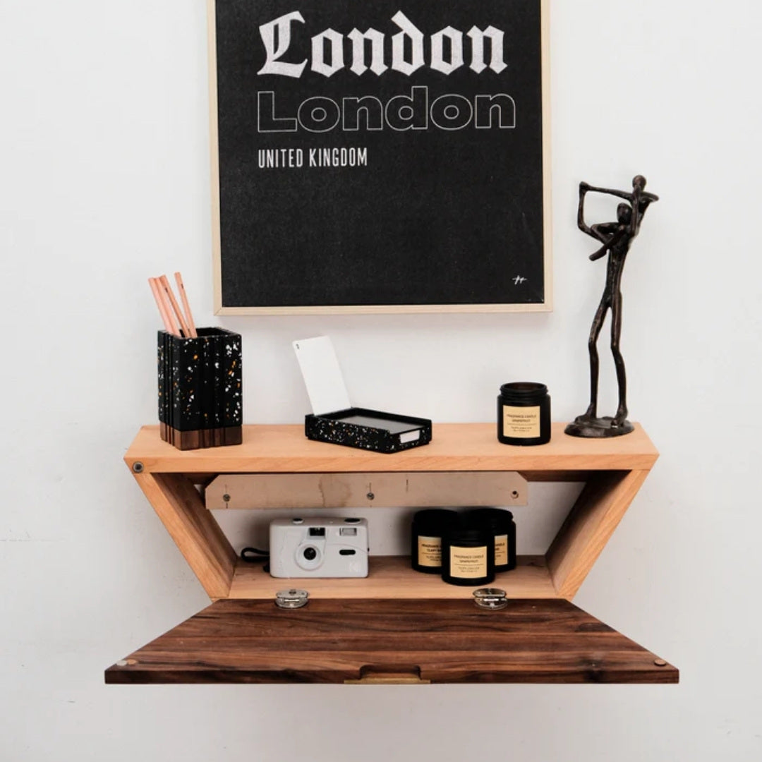 FLOATING SLANT CABINET